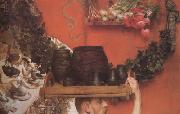 Alma-Tadema, Sir Lawrence The Roman Potters in Britain (mk23) china oil painting artist